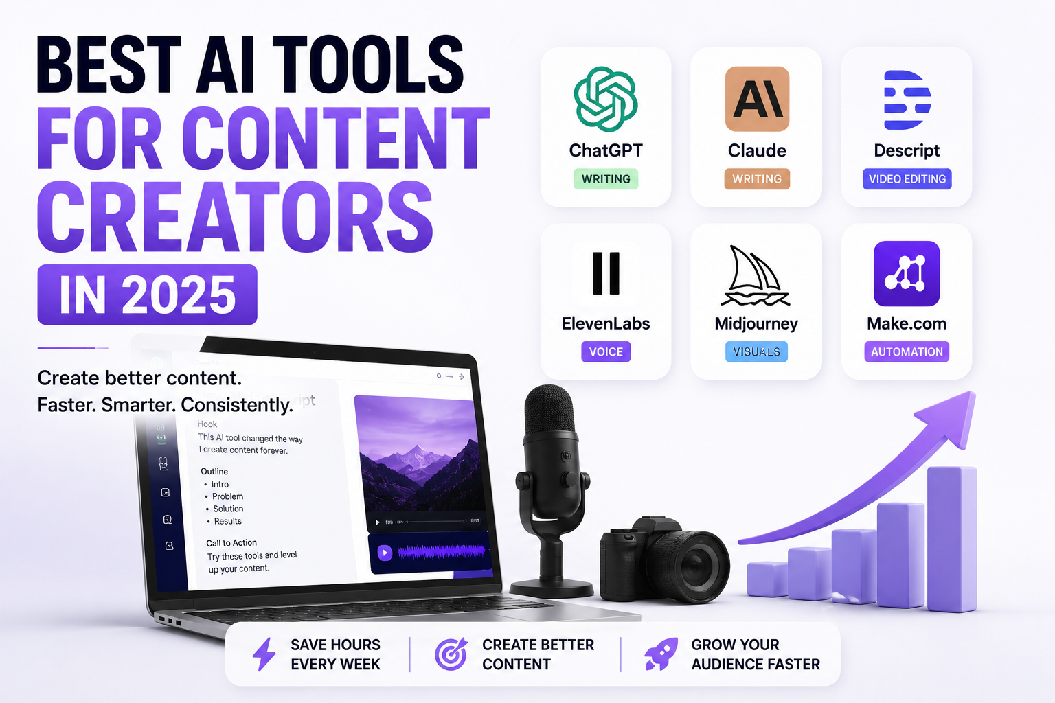 Best AI Tools for Content Creators in 2025