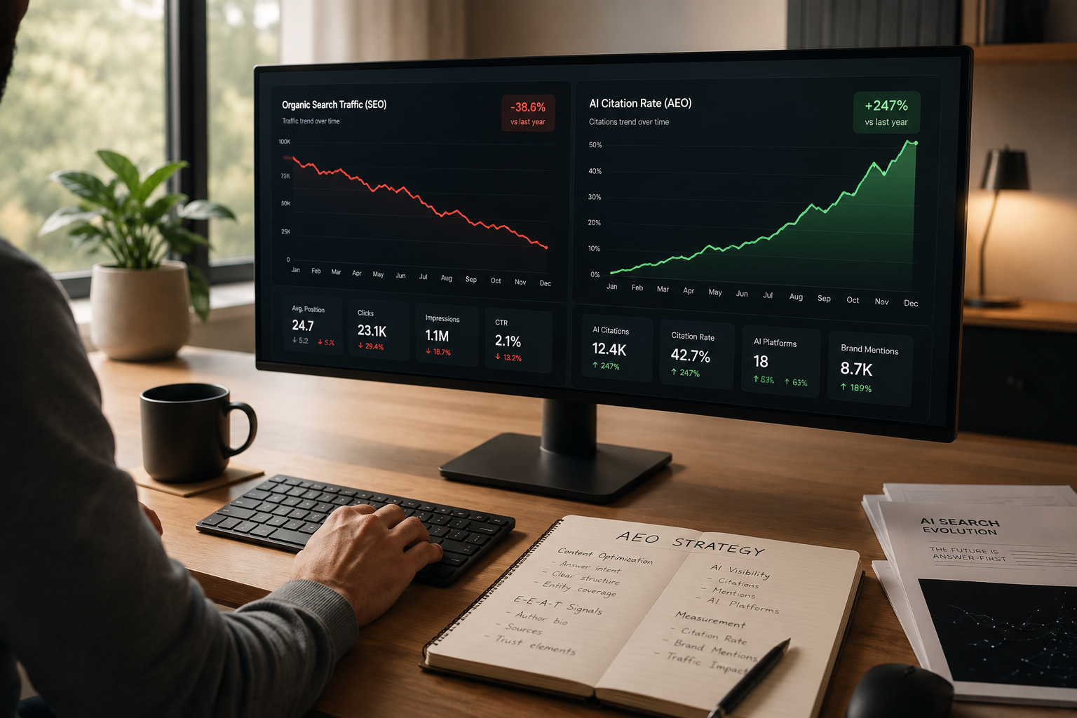 What Is Answer Engine Optimization (AEO)? The Complete 2026 Guide to Getting Cited by ChatGPT, Perplexity, and Google AI Overviews